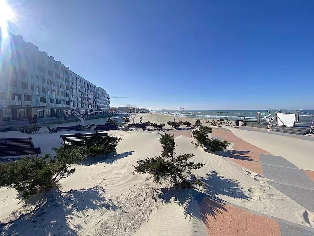 Студия Калининградская область, Зеленоградск ул. Гагарина, 87 (31.0 м) - Фото 1