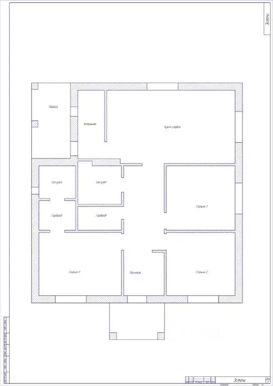 Коттедж в Татарстан, Высокогорское с/пос, д. Эстачи  (130 м) - Фото 2
