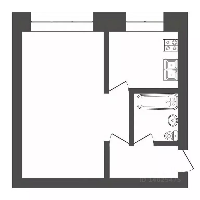 1-к кв. Владимирская область, Ковров ул. Дегтярева, 18 (30.6 м) - Фото 2