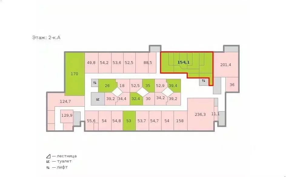 Офис в Санкт-Петербург Бумажная ул., 16к1 (154 м) - Фото 2