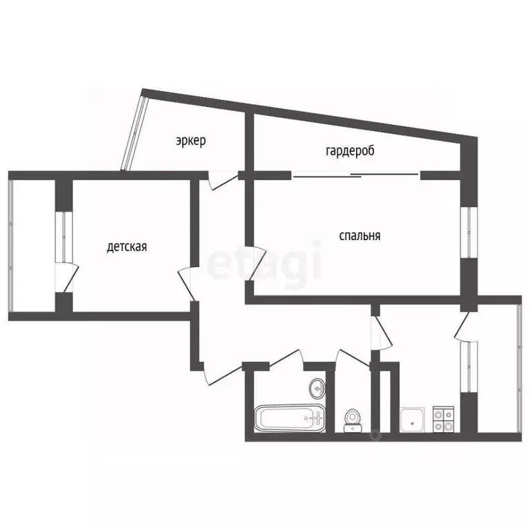 2-к кв. Белгородская область, Белгородский район, Дубовское с/пос, ... - Фото 2