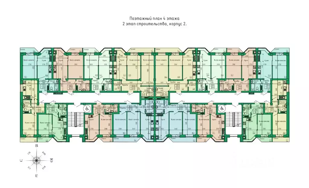 2-к кв. Ставропольский край, Ессентуки Кленовая Роща жилой комплекс ... - Фото 1