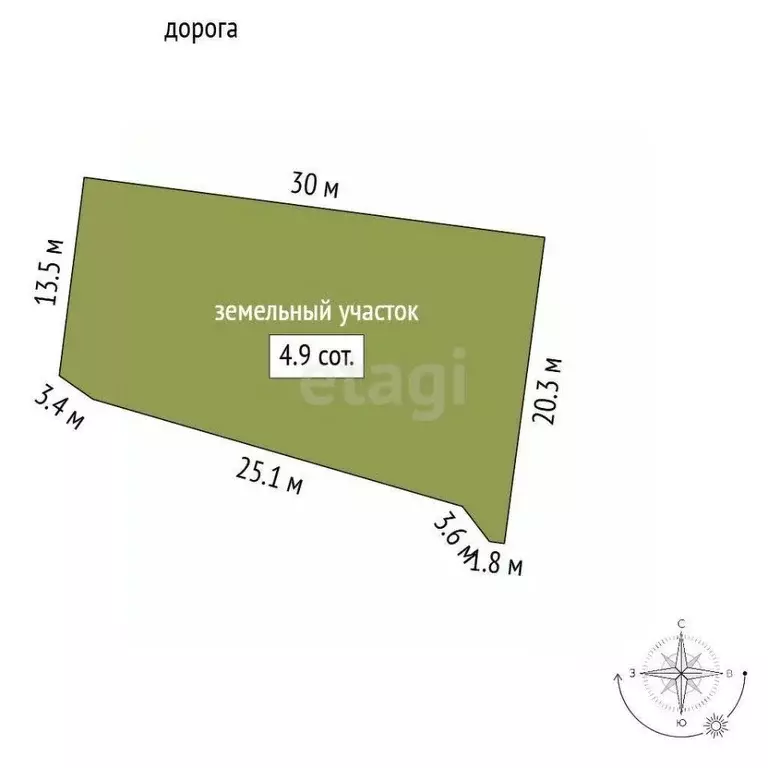 Участок в Крым, Феодосия муниципальный округ, Орджоникидзе пгт, Волна ... - Фото 1