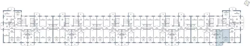 1-к кв. Ханты-Мансийский АО, Сургут тракт Югорский, 50/3 (52.7 м) - Фото 2