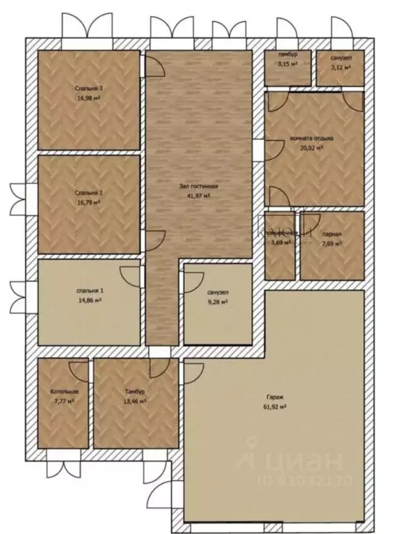 Дом в Челябинская область, Магнитогорск ул. Костромская, 89 (225 м) - Фото 1