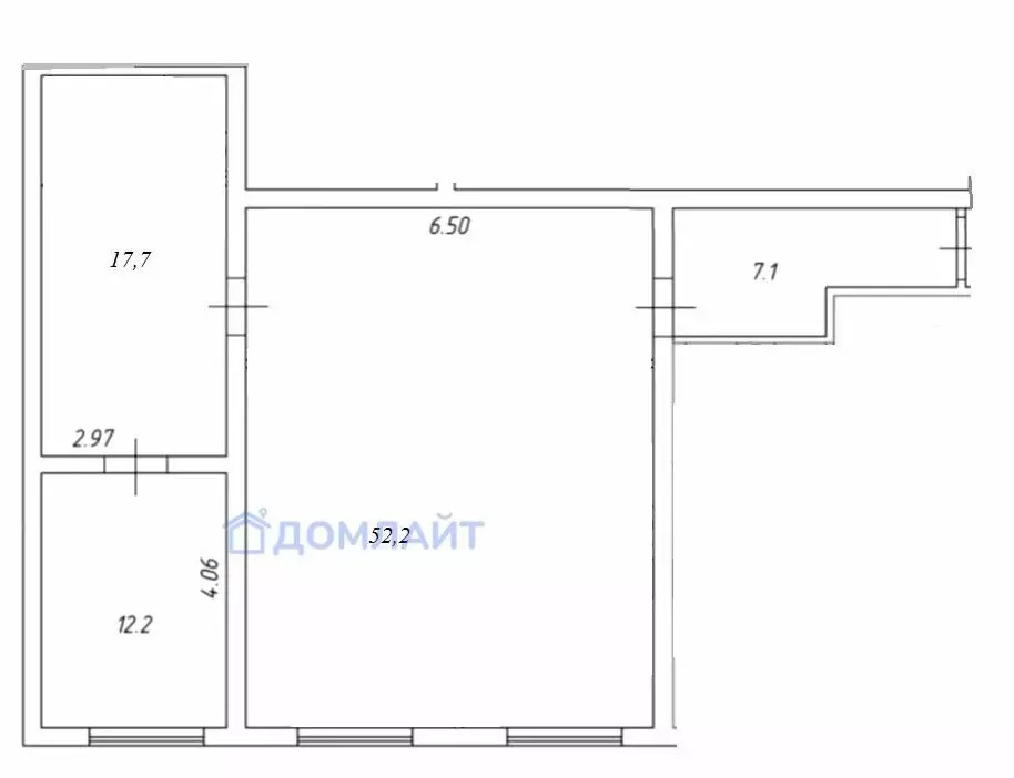 2-комнатная квартира: Самара, улица Водников, 33 (89.2 м) - Фото 1