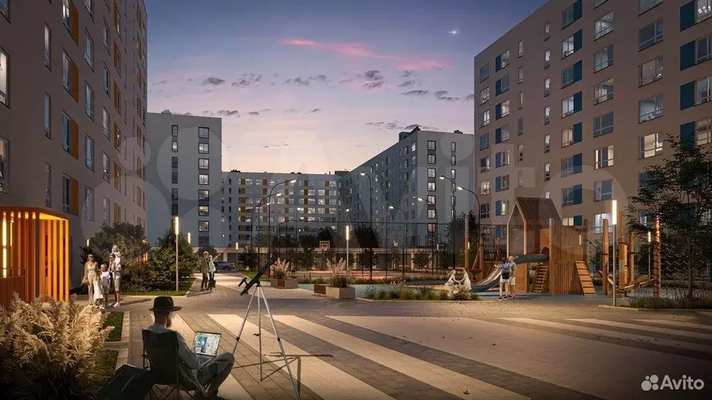 1-к. квартира, 31,5 м, 5/9 эт. - Фото 0