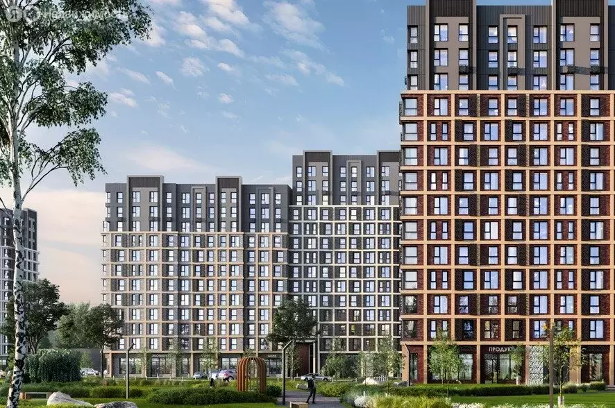 2-комнатная квартира: село Немчиновка, улица Малевича, 28 (50 м) - Фото 1