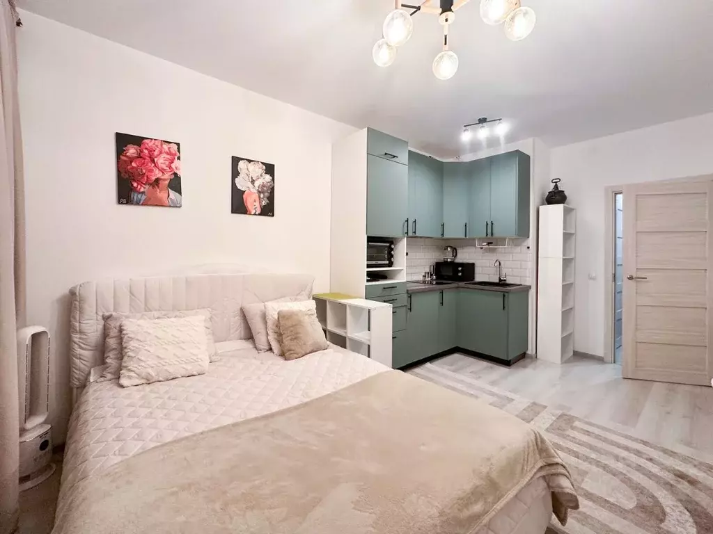 Студия Санкт-Петербург Уральская ул., 21к2 (28.0 м) - Фото 1