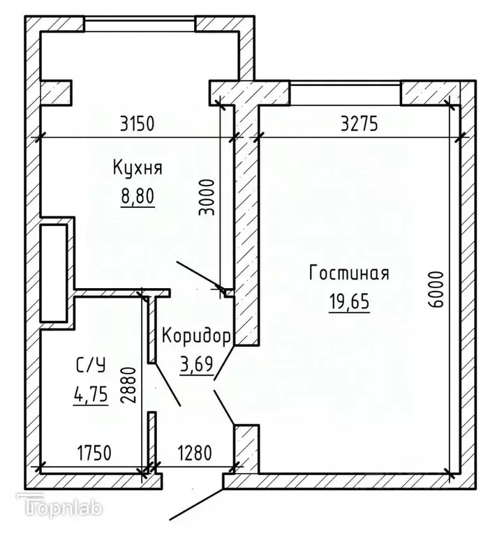 1-к кв. Кабардино-Балкария, Нальчик ул. Солнечная, 8к1 (40.9 м) - Фото 2