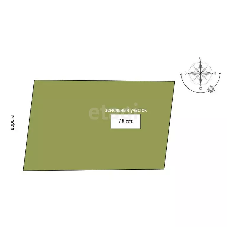 Участок, 7.8 сот., сельхоз (снт или днп) - Фото 0