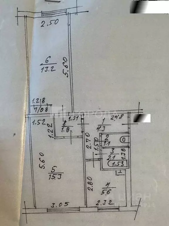 2-к кв. Алтайский край, Барнаул ул. Гущина, 203 (44.2 м) - Фото 2