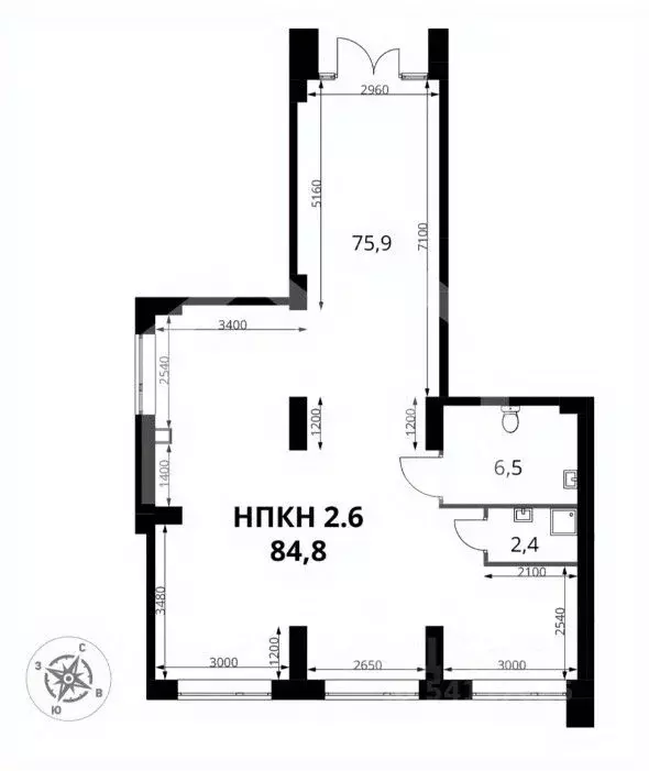 Помещение свободного назначения в Московская область, Ленинский ... - Фото 2