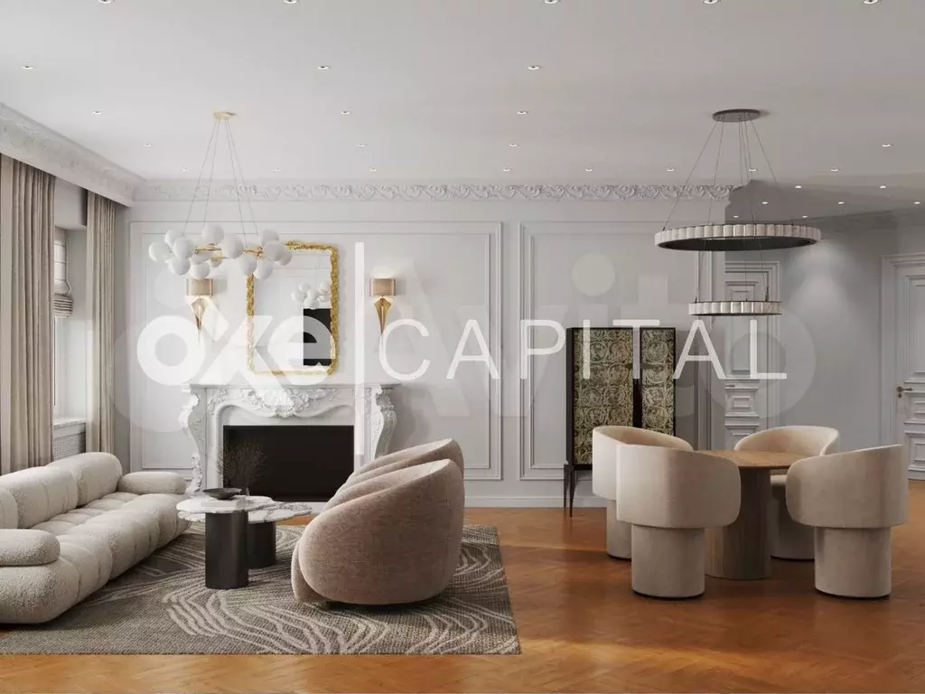 3-к. квартира, 135 м, 2/4 эт. - Фото 0