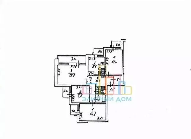 4-к кв. Москва Волгоградский просп., 91 (87.0 м) - Фото 2