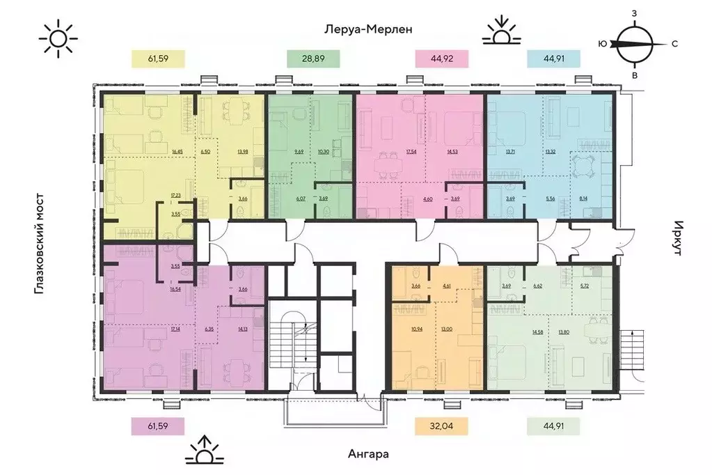 3-к кв. Иркутская область, Иркутск Затон кв-л, ул. Набережная Иркута, ... - Фото 2