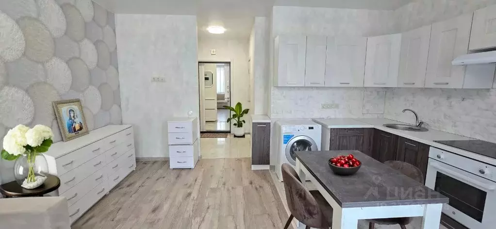 Студия Москва ул. Харлампиева, 50к2 (27.1 м) - Фото 1