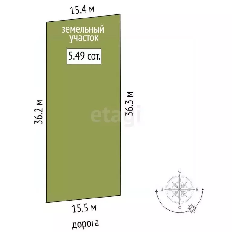 Участок в Ростовская область, Мясниковский район, Краснокрымское ... - Фото 2