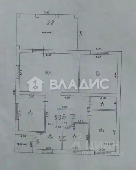 Дом в Воронежская область, с. Новая Усмань ул. Кирова, 25 (147 м) - Фото 2