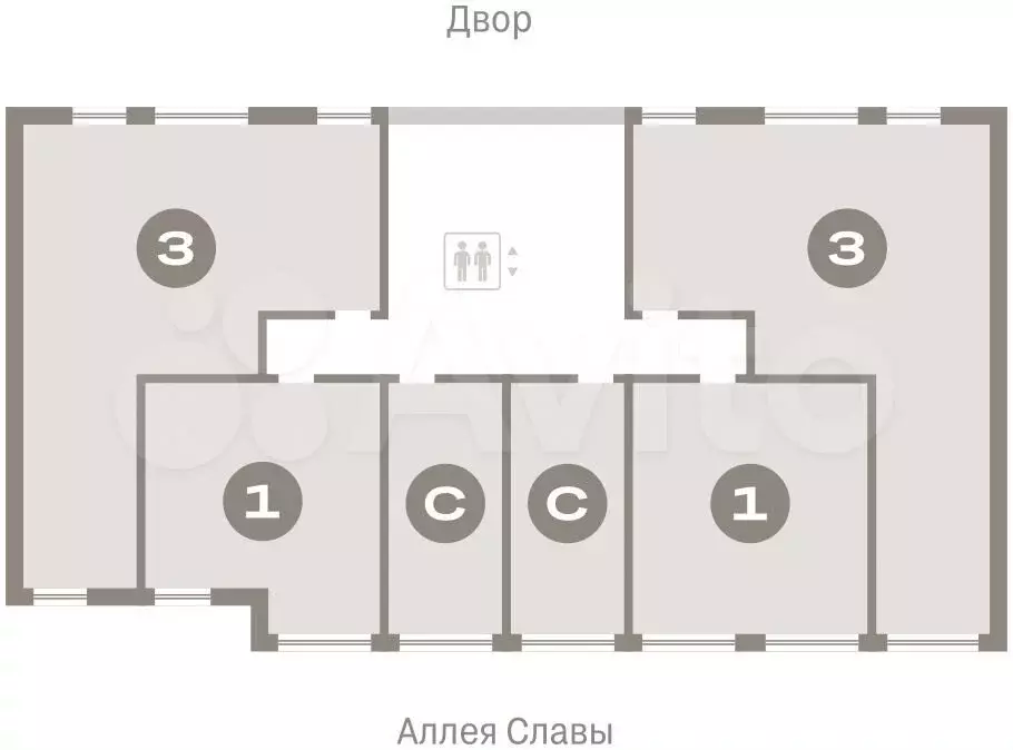 Квартира-студия, 21,6 м, 4/16 эт. - Фото 1