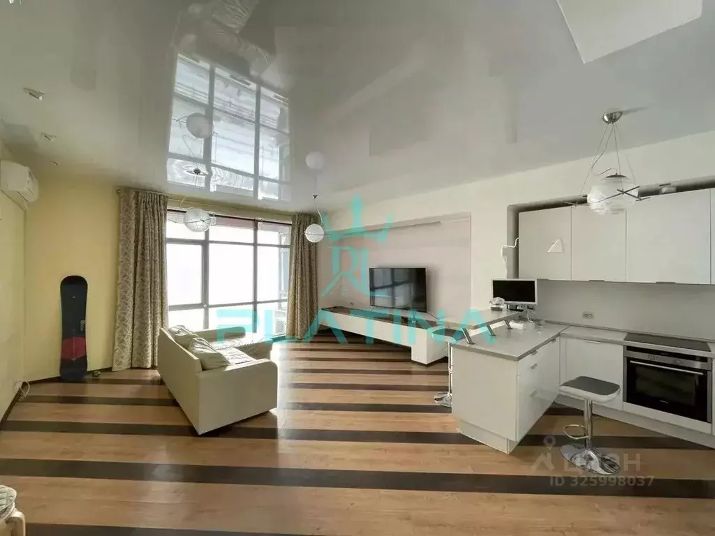 1-к кв. Татарстан, Казань Меридианная ул., 2 (60.0 м) - Фото 1