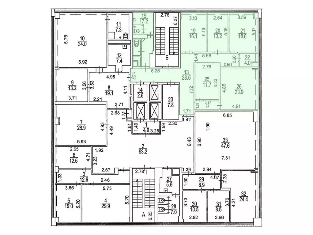 Офис в Москва Люсиновская ул., 36С1 (153 м) - Фото 2