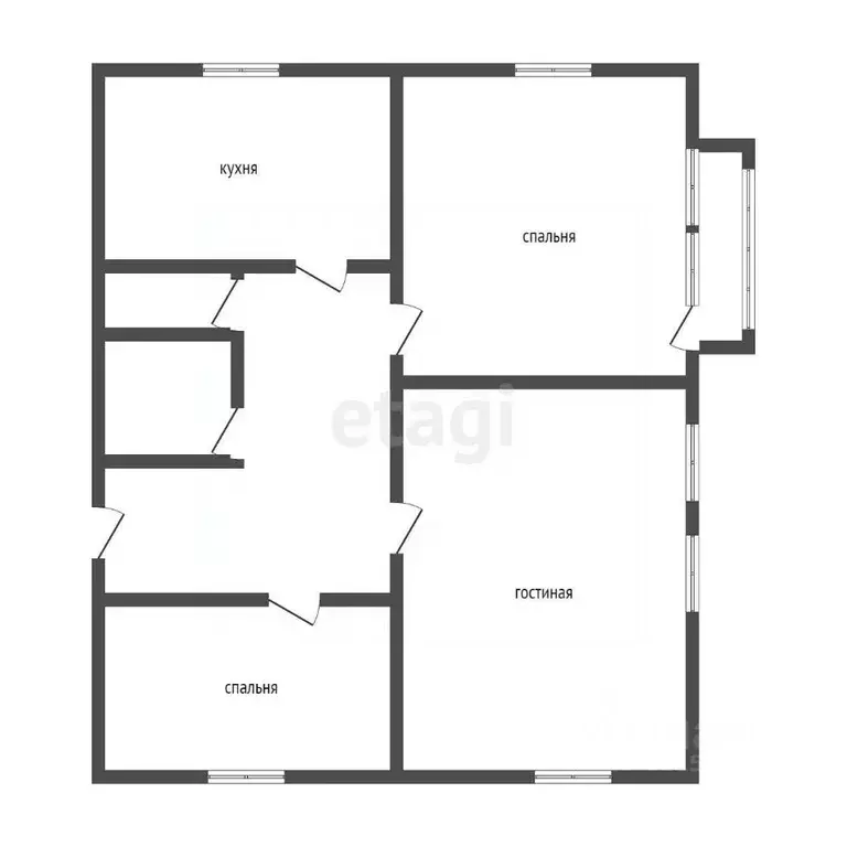 3-к кв. Иркутская область, Ангарск Б кв-л, 17 (74.2 м) - Фото 1