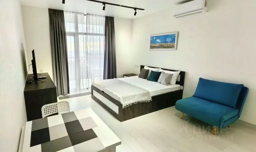 1-к кв. Крым, Алушта ул. Западная, 4к2 (31.0 м) - Фото 1