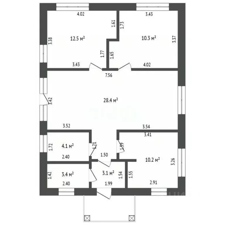 Дом в Удмуртия, Завьяловский район, д. Старые Кены ул. Центральная, 62 ... - Фото 2