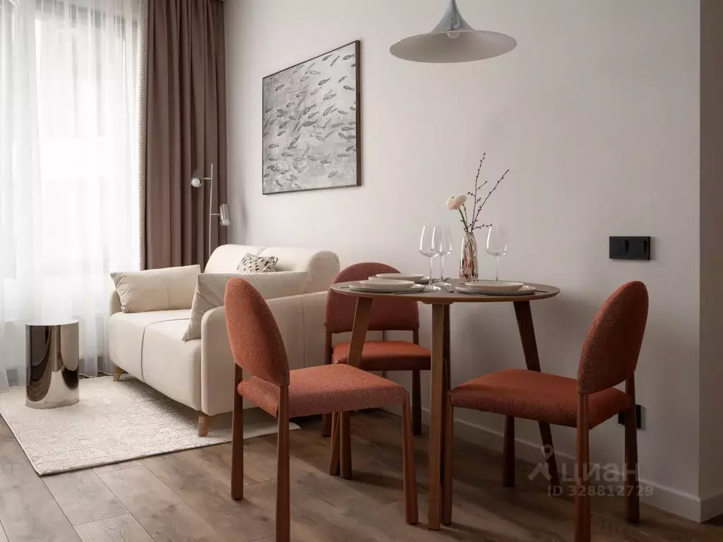 1-к кв. Москва Нагатинская наб., 10А (33.6 м) - Фото 1