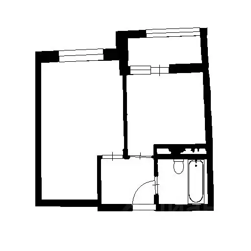 1-к кв. Краснодарский край, Анапа Промышленная ул., 11В (35.0 м) - Фото 2