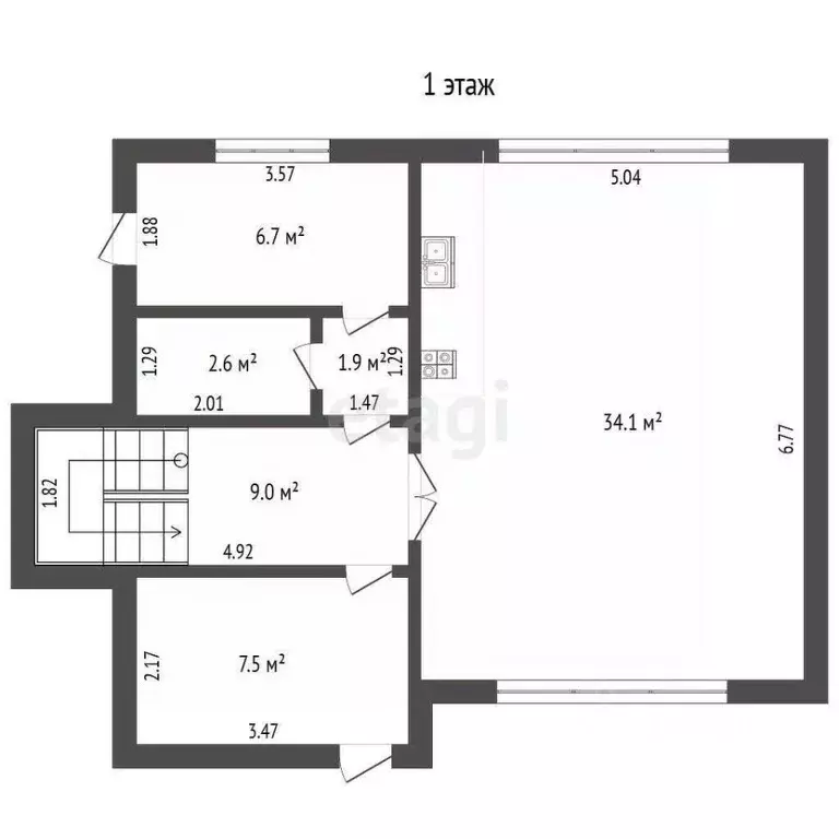 Дом в Тюменская область, Тюмень ул. Пуровская (125 м) - Фото 1