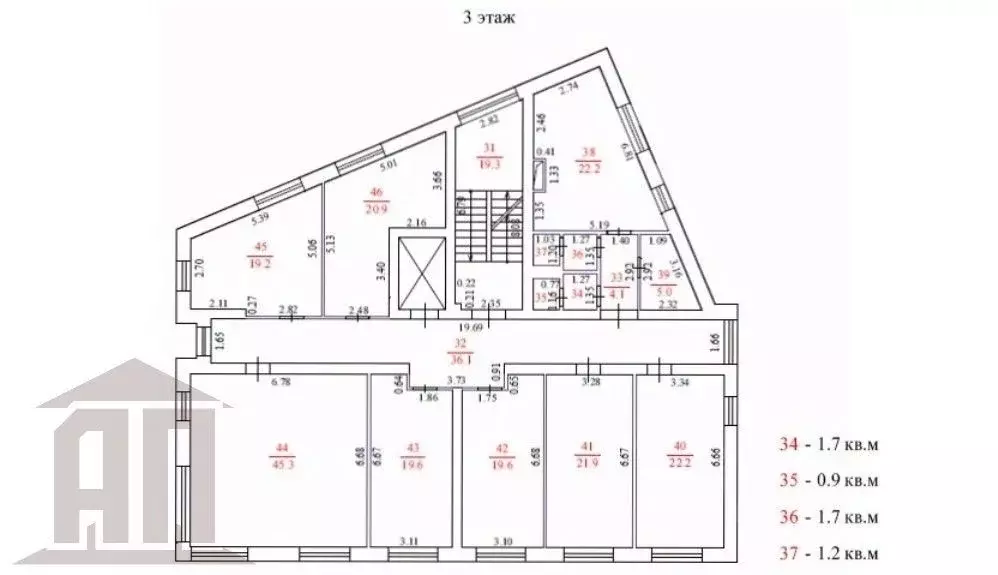 Офис в Тверская область, Тверь Вокзальная ул., 5А (260 м) - Фото 2