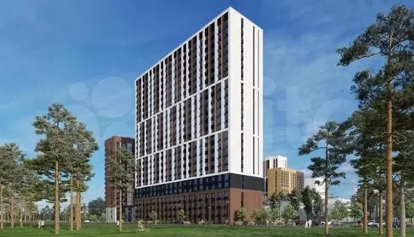 Квартира-студия, 28 м, 8/24 эт. - Фото 0