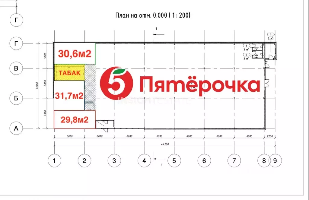 Торговая площадь в Московская область, Ступино городской округ, д. ... - Фото 2