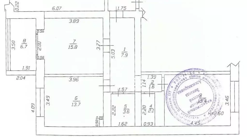 2-к кв. Краснодарский край, Анапа Владимирская ул., 55к2 (66.8 м) - Фото 2