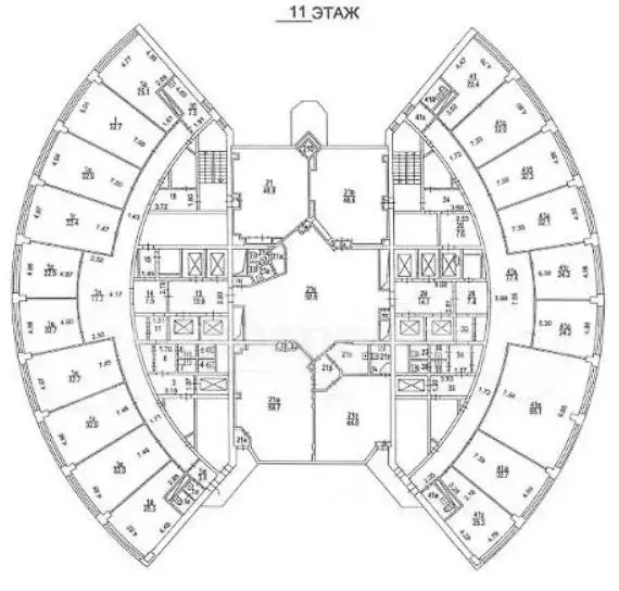 Офис в Москва наб. Тараса Шевченко, 23А (780 м) - Фото 1