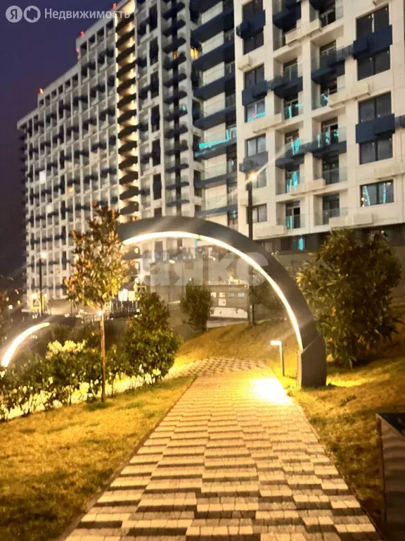 Квартира-студия: Сочи, микрорайон Бытха, Ясногорская улица, 16/2к2 (18 ... - Фото 2