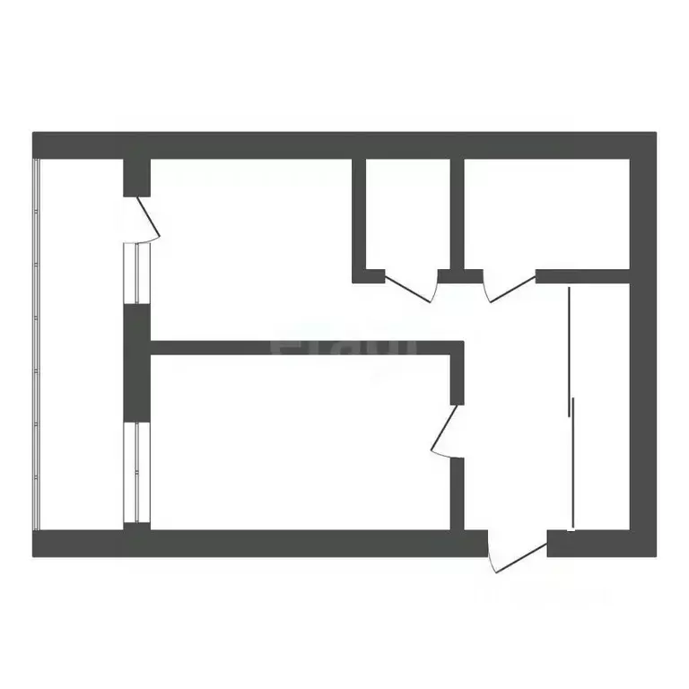 1-к кв. Амурская область, Благовещенск ул. Василенко, 14/2 (40.8 м) - Фото 2