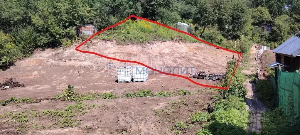 Участок в Нижегородская область, Нижний Новгород Яблоко СНТ, 123 (5.15 ... - Фото 1