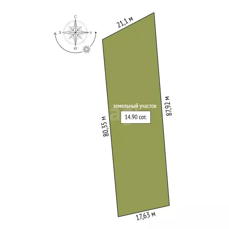 Участок в Амурская область, село Ивановка (14 м) - Фото 1