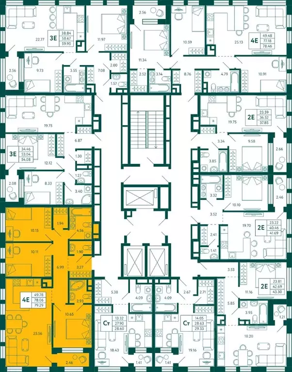 3-к кв. Башкортостан, Уфа Зеленая Роща жилрайон, Терле Парк жилой ... - Фото 2