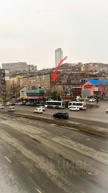 1-к кв. Приморский край, Владивосток Луговая ул., 85А (15.0 м) - Фото 1