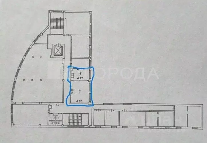 Офис в Новосибирская область, Новосибирск ул. Писарева, 102 (38 м) - Фото 1