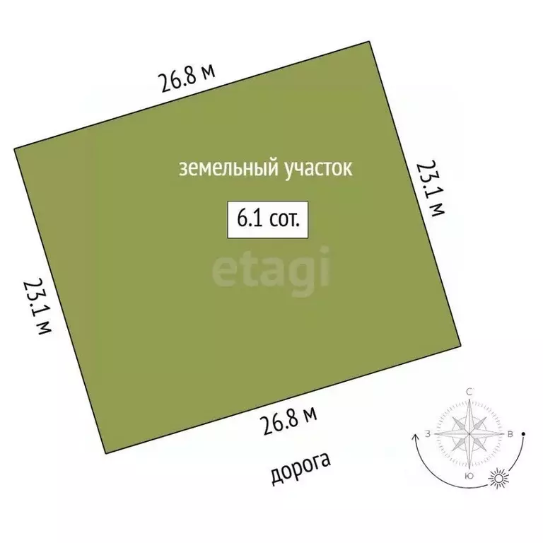 Участок в Тюменская область, Нижнетавдинский муниципальный округ, ... - Фото 2