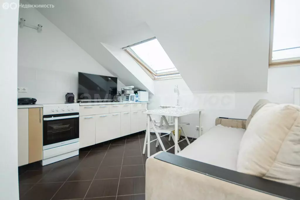 Квартира-студия: Звенигород, микрорайон Верхний Посад, квартал ... - Фото 1