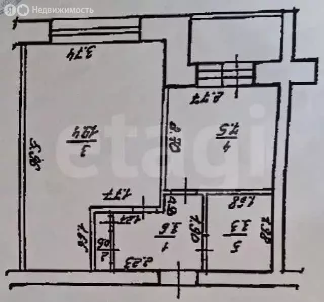 1-комнатная квартира: Салават, Уфимская улица, 118 (34.4 м) - Фото 1