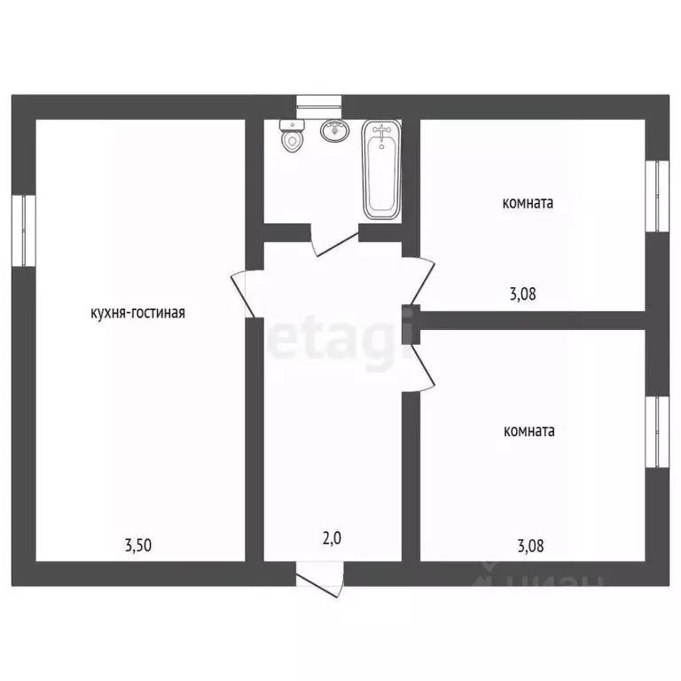 Дом в Удмуртия, Ижевск Дружный коллектив СНТ, ул. Центральная, 69 (72 ... - Фото 1