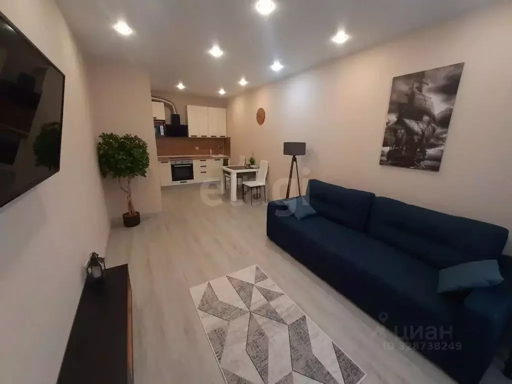 1-к кв. Тюменская область, Тюмень ул. Республики, 204к4 (58.4 м) - Фото 2