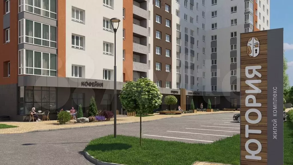 3-к. квартира, 66,5 м, 13/16 эт. - Фото 0